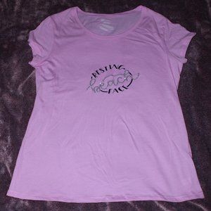 No Boundaries Cute Pink Beach Message Tee